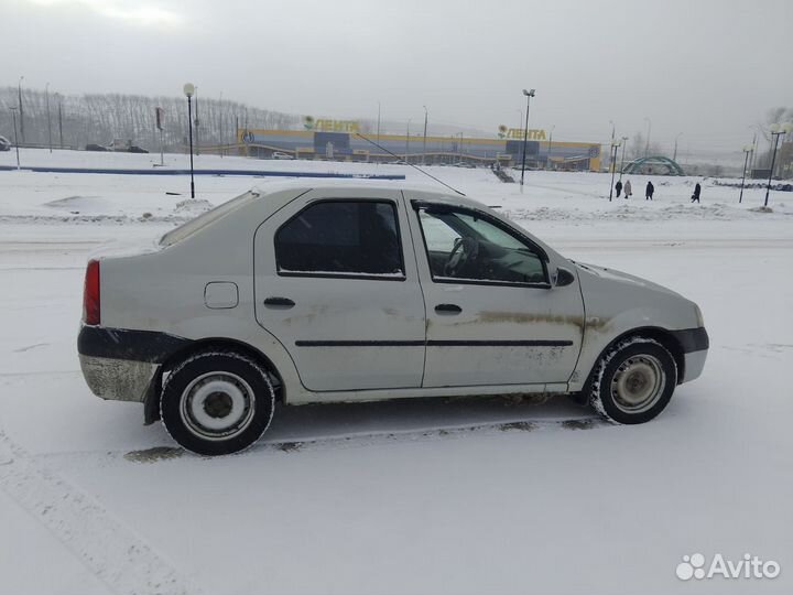 Renault Logan 1.4 МТ, 2008, 160 000 км