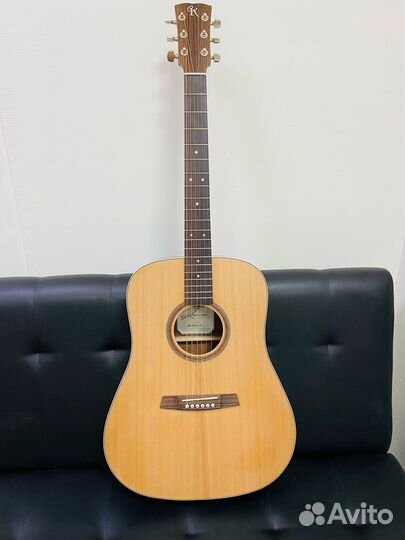 Гитара акустическая новая Kremona M10C массив кедр