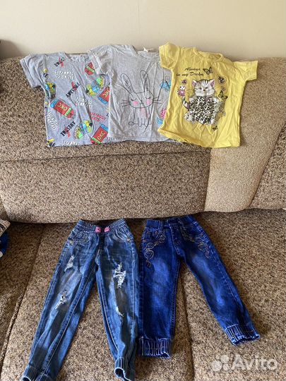 Джинсы и футболки