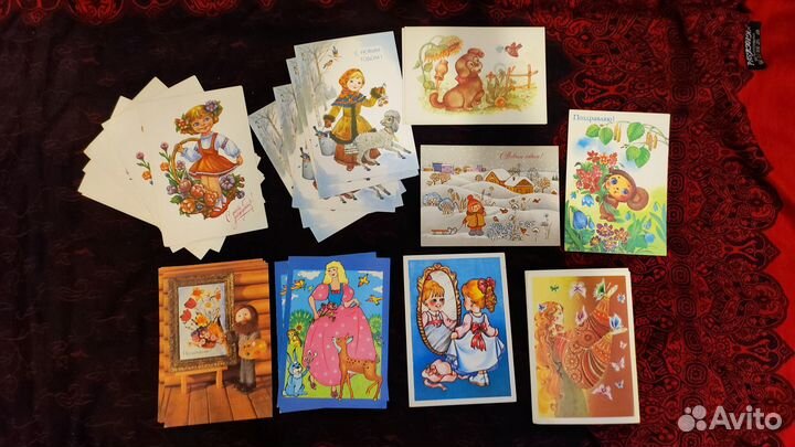 Советские открытки и не только (все чистые)