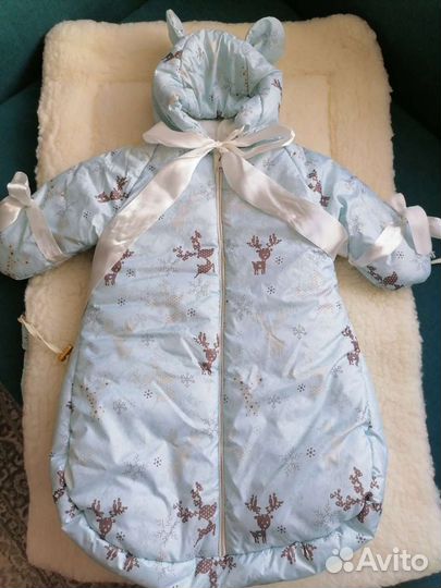 Конверт на выписку зимний