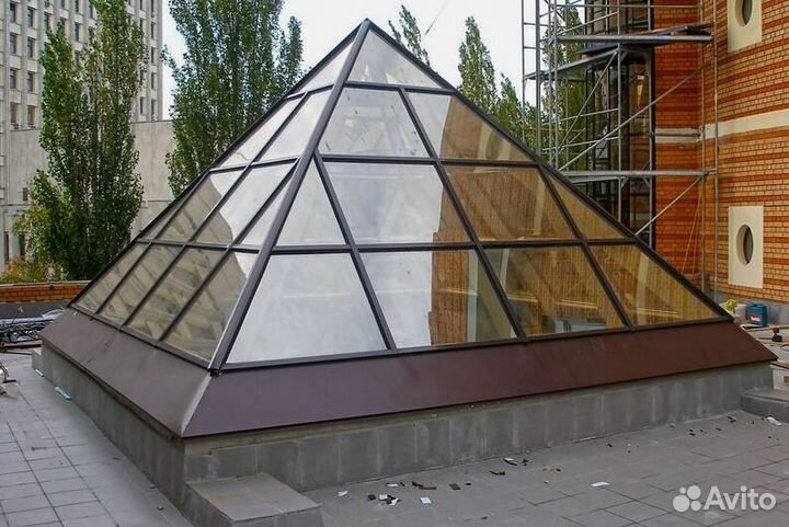 Остекление крыш