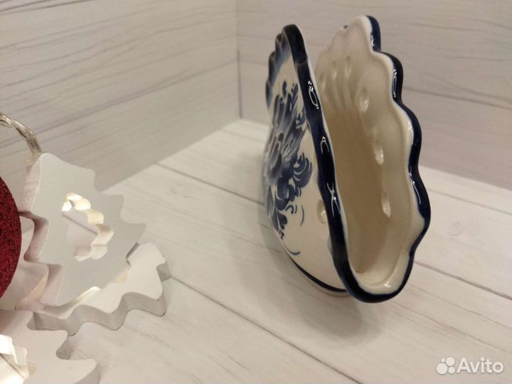 Салфетница Гжель