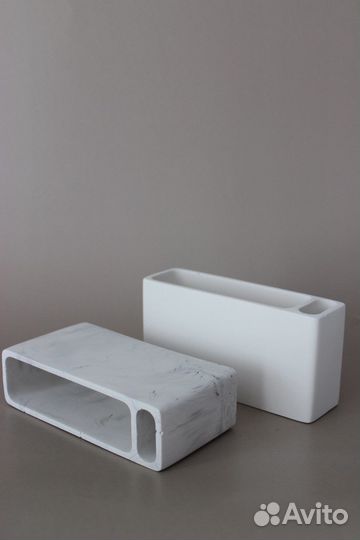 Салфетница из гипса