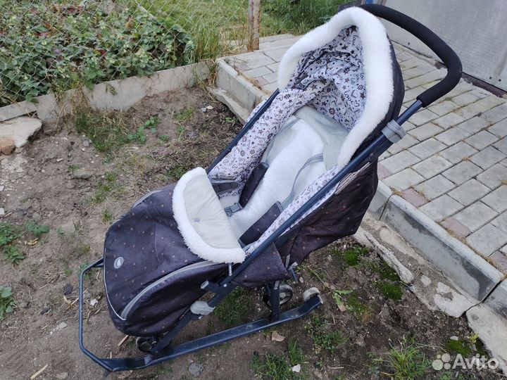 Санки коляска ника