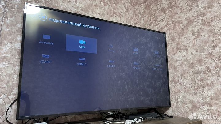Телевизор philips 50дюймов 4К