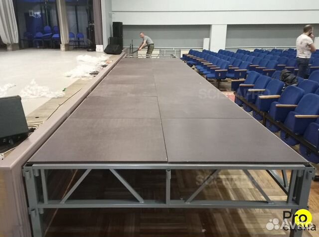 Подиум для сцены 10 х 5 м