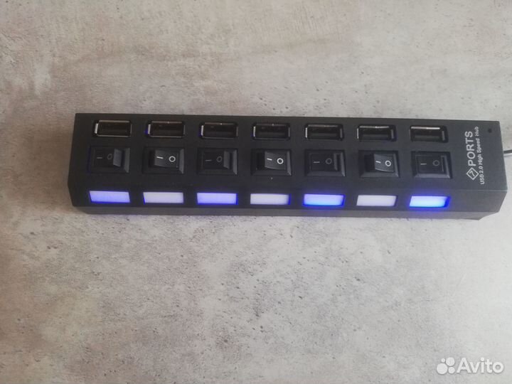 USB HUB разветвитель, USB концентратор