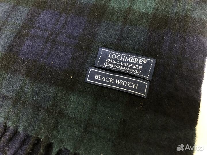 Lochmere Кашемировый Клетчатый Шарф