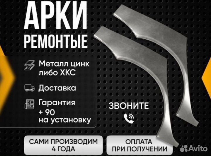 Правая ремонтная арка для форд фокус