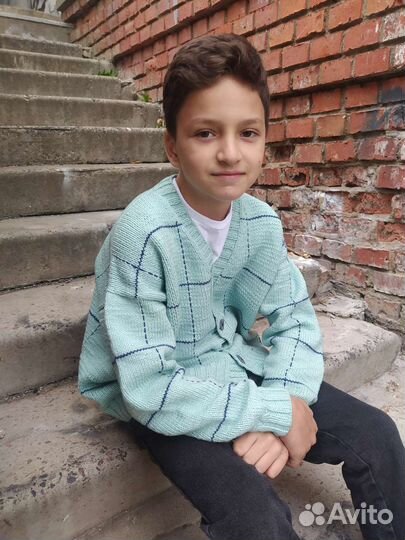 Кардиган ручная работа