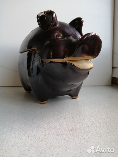 Горшок для запекания свинья 2л