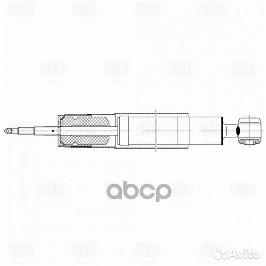 Амортизатор для а/м Mercedes C (W203) (00) зад