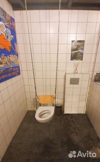 Туалет качельки ретро СССР