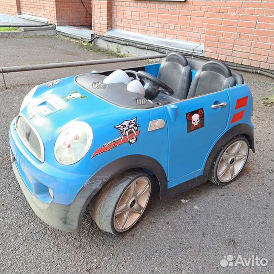 Детский электромобиль двухместный бу