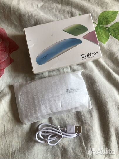 Лампа мини для ногтей, дорожная, компактная