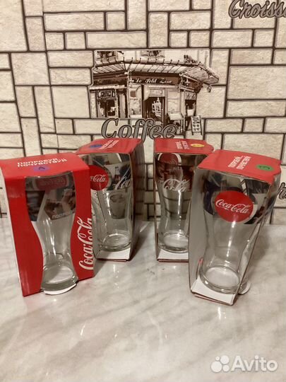 Посуда бокалы coca cola
