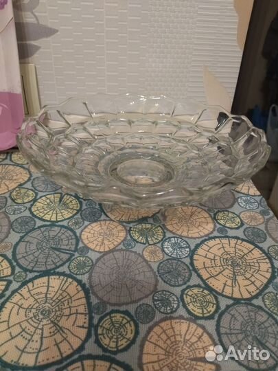 Ваза на ножке гхз СССР