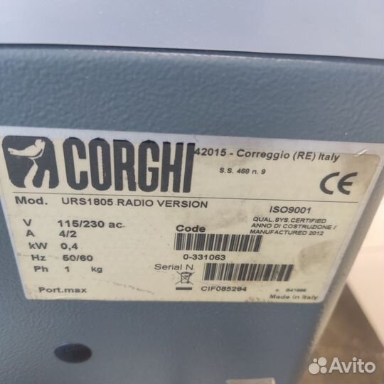 Стенд для сход развала Сorghi URS1805