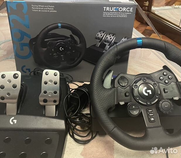 Игровой руль logitech g 923