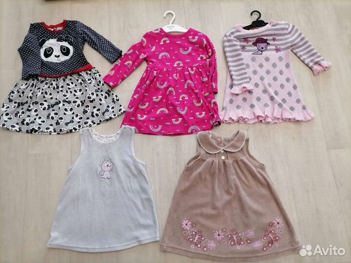 Вещи пакетом для девочки 2-3 года