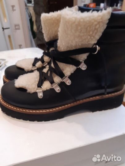 Ботинки осенние женские 37 размер постельки 23.5см