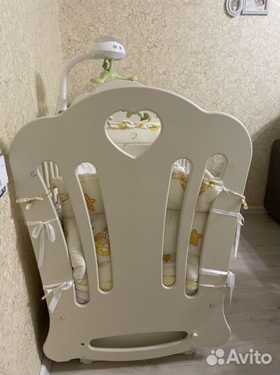 Кровать с матрасом 120x60