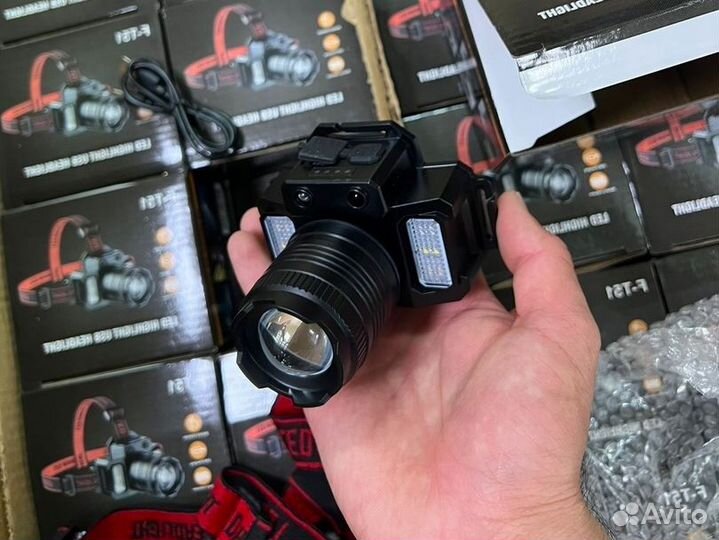 Налобный фонарь мощный