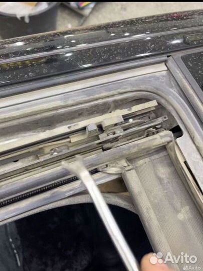 Ремонт панорамной крыши(люка)шторки