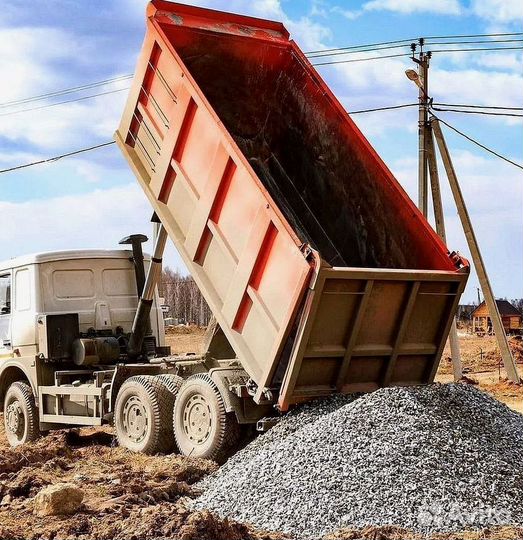 Щебень гранитный