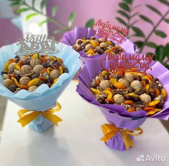 Съедобные Букеты на 1 сентября