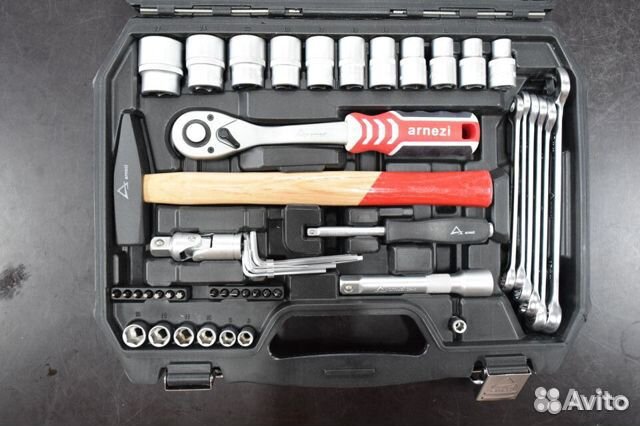 Набор инструментов 58 пр. 1/4