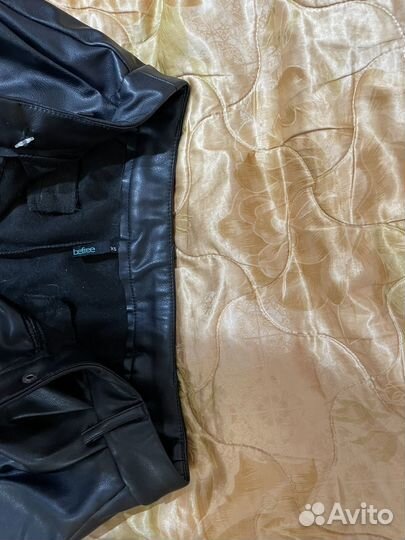 Кожаные шорты