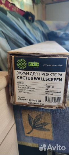 Экран для проектора рулонный