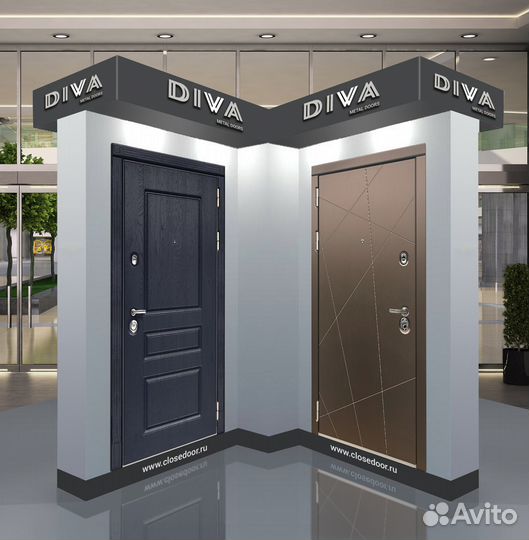 Дверь квартирная входная Белая