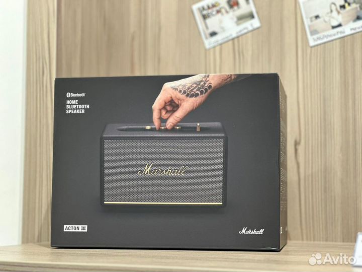 Беспроводная акустика Marshall Acton III Black