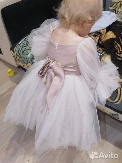 Платье для девочки 92