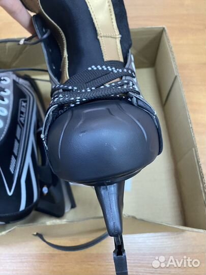 Коньки хоккейные 35 размер Alex, Larsen