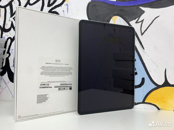 iPad Pro 11 2018 64gb + Cellular