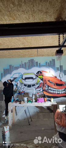 Художник роспись стен