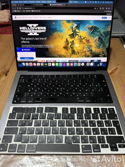 Новые клавиши оригинал Apple MacBook Pro M1 M2