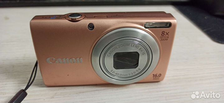 Компактный фотоаппарат canon PowerShot A4000 IS
