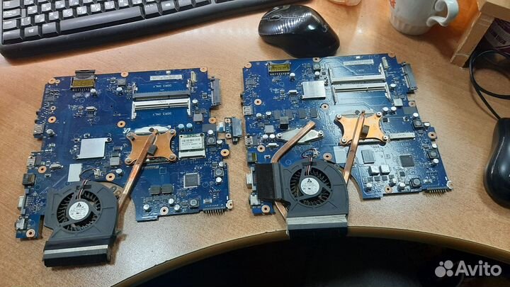 Материнская плата с процессором для ноутбука
