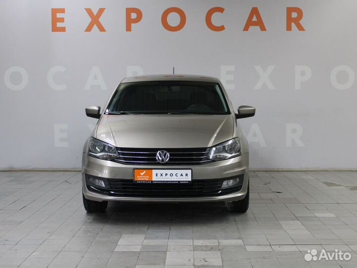 Volkswagen Polo 1.6 AT, 2017, 73 657 км