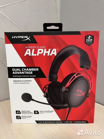Игровые наушники Hyperx Cloud Alpha