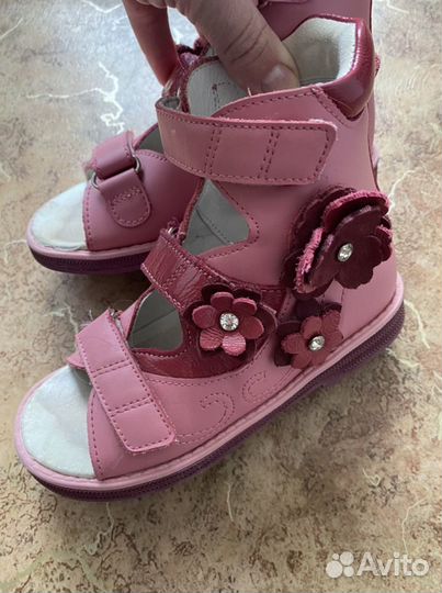 Ортопедические сандали 26 размер, 17,5 см