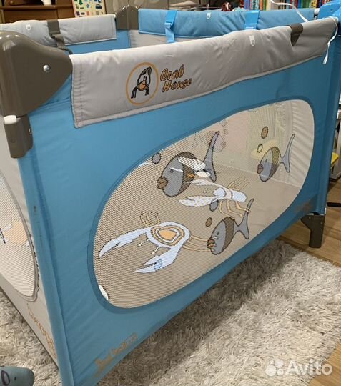 Манеж детский складной Jetem Quadro