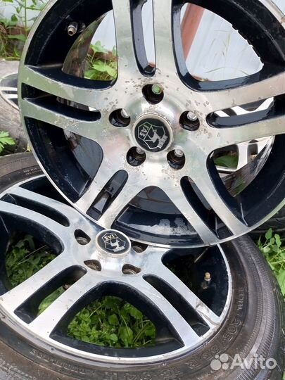 Литые диски, стояли на Волге газ 3102,радиус 15