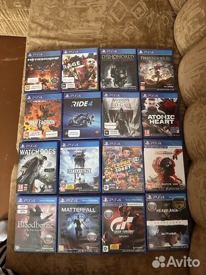 Игры на дисках PlayStation 5 и 4