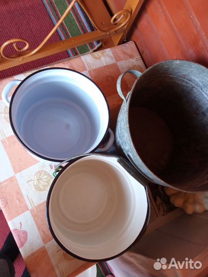 Посуда эмаль СССР бу